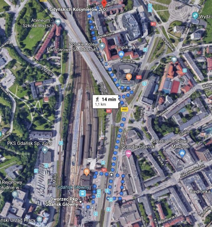 Ferienwohnung W Objeciu Zieleniaka Danzig Exterior foto